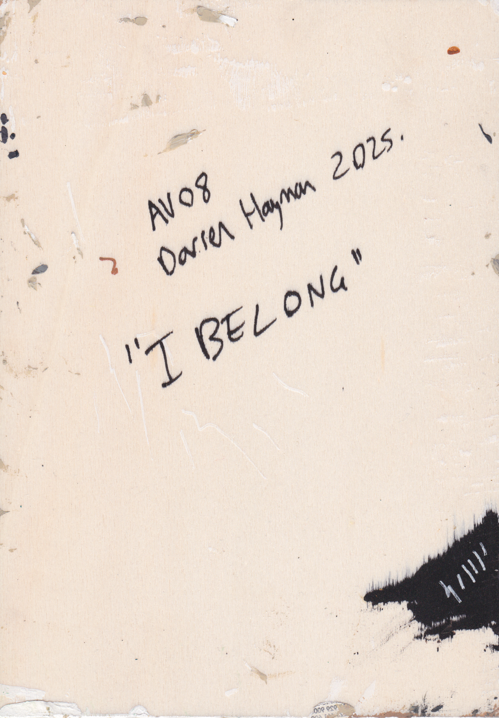 A5 Painting of Airport Vehicle 08 'I belong'