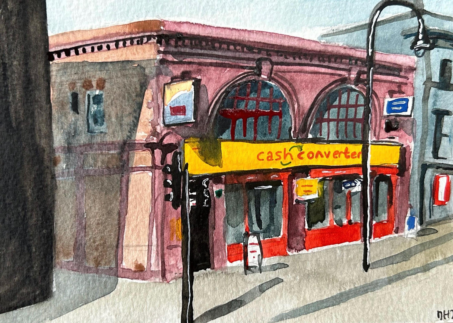 South Kentish Town. Ghost station. Ghost Stations for Halloween. Opened in 1907 and closed in 1924 due to low use