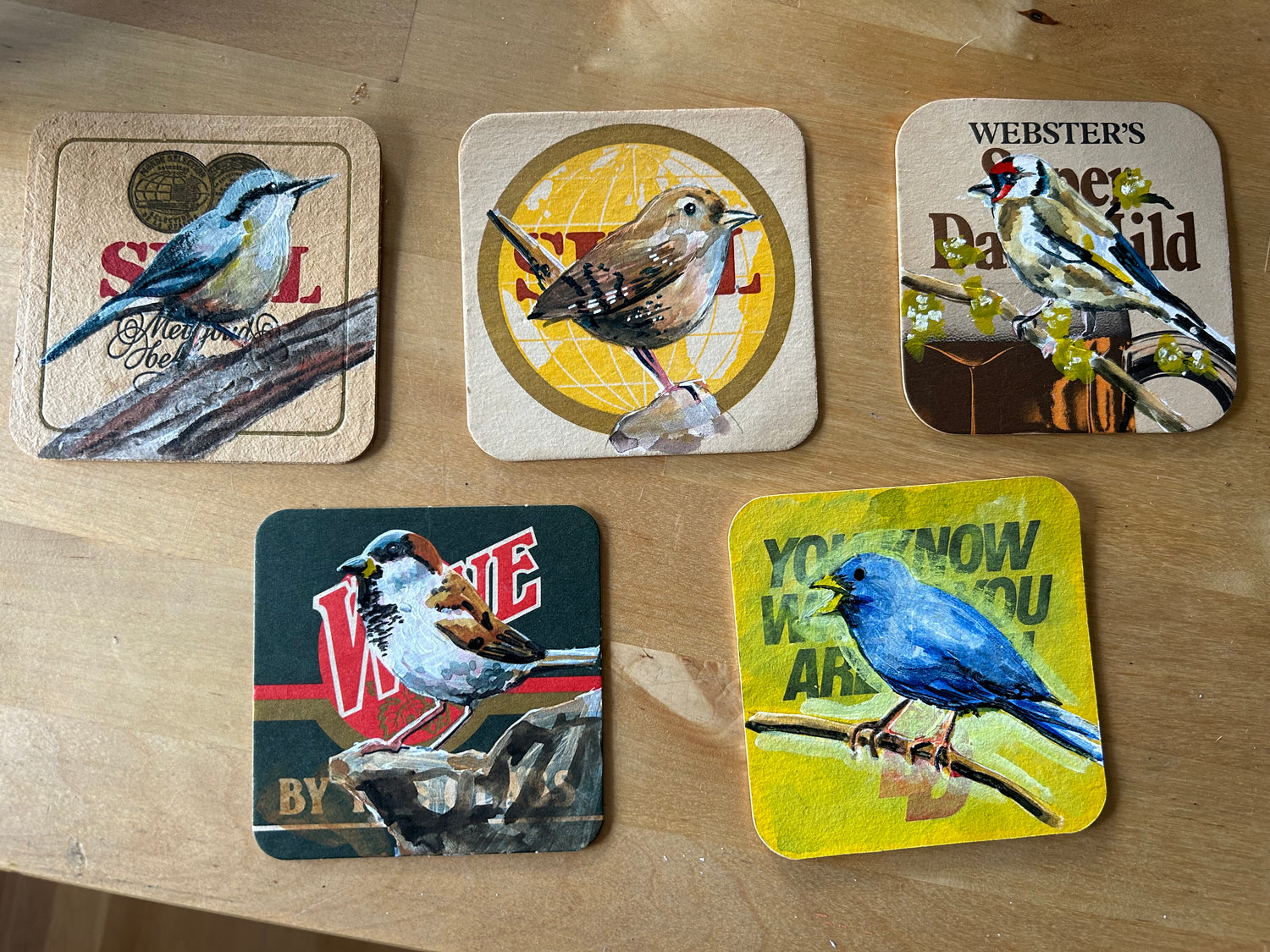 Beermat Paintings