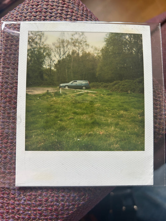 Polaroid photo 005. A Polaroid photo by Darren used as part of the artwork for his album ‘Essex Arms’. Darren will sign the back of the photograph.