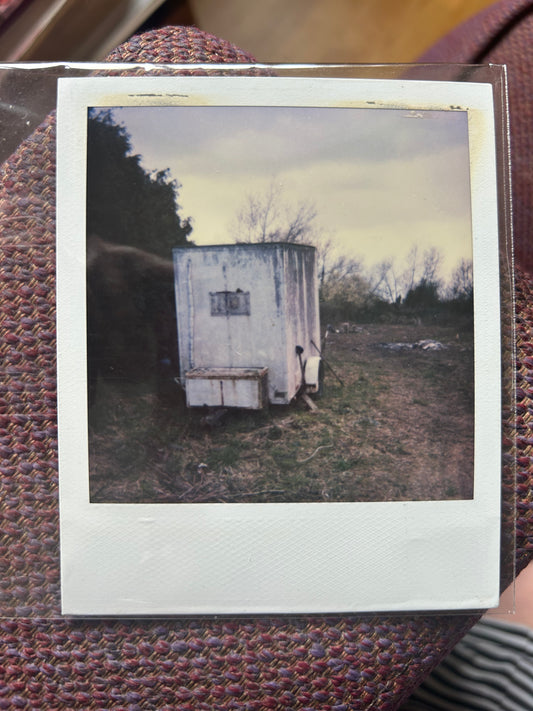 Polaroid photo 009. A Polaroid photo by Darren used as part of the artwork for his album ‘Essex Arms’. Darren will sign the back of the photograph.